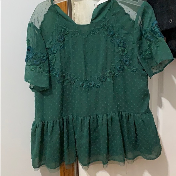 Zara Tops - Zara Peplum Blouse